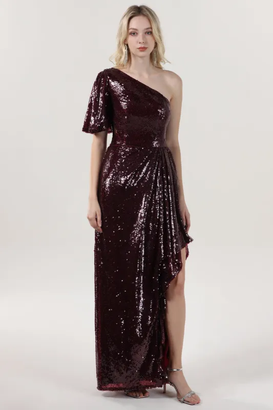 Sheath-Column Maxi Sequined Formal Dress CS0620 sold by Cocomelody
