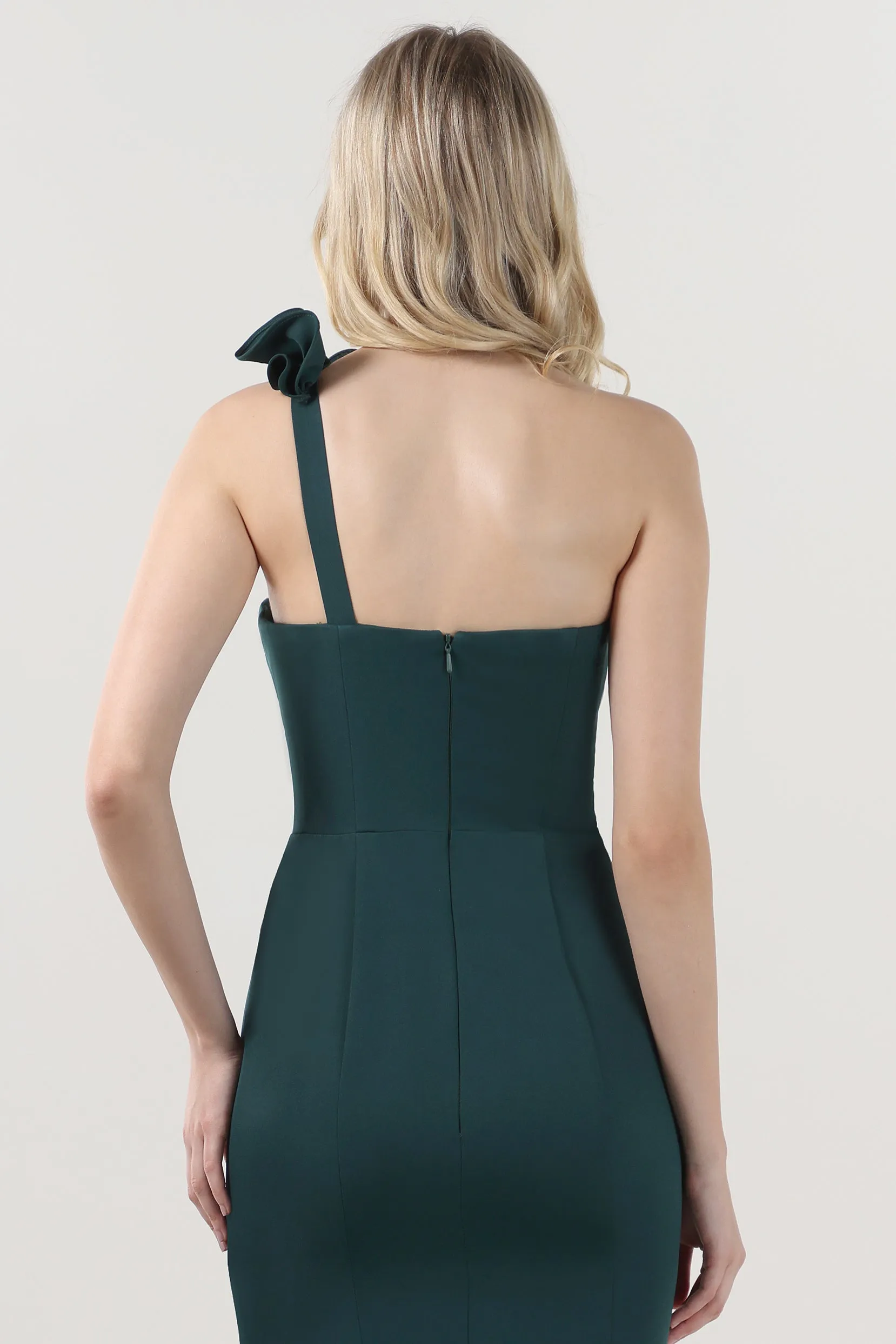 Trumpet-Mermaid Maxi Stretch Crepe Formal Dress CS0596 sold by Cocomelody product image thumbnail 5