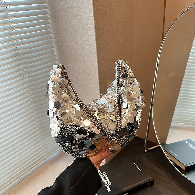 Bead glitter dinner bag 762355213147 sold by Cocomelody product image thumbnail 2