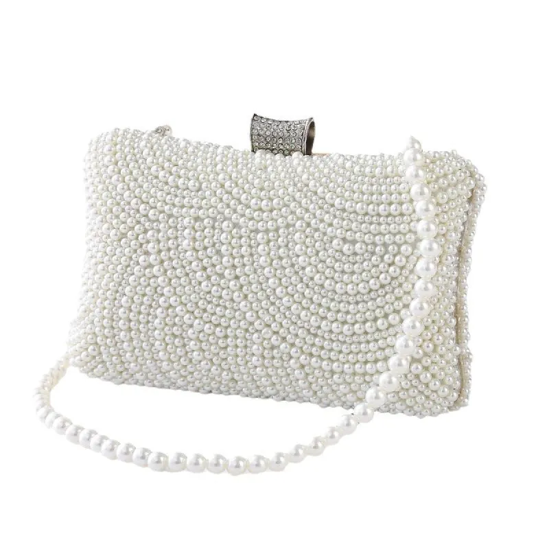 Pearl clutch Evening clutch bag 573306770416 sold by Cocomelody