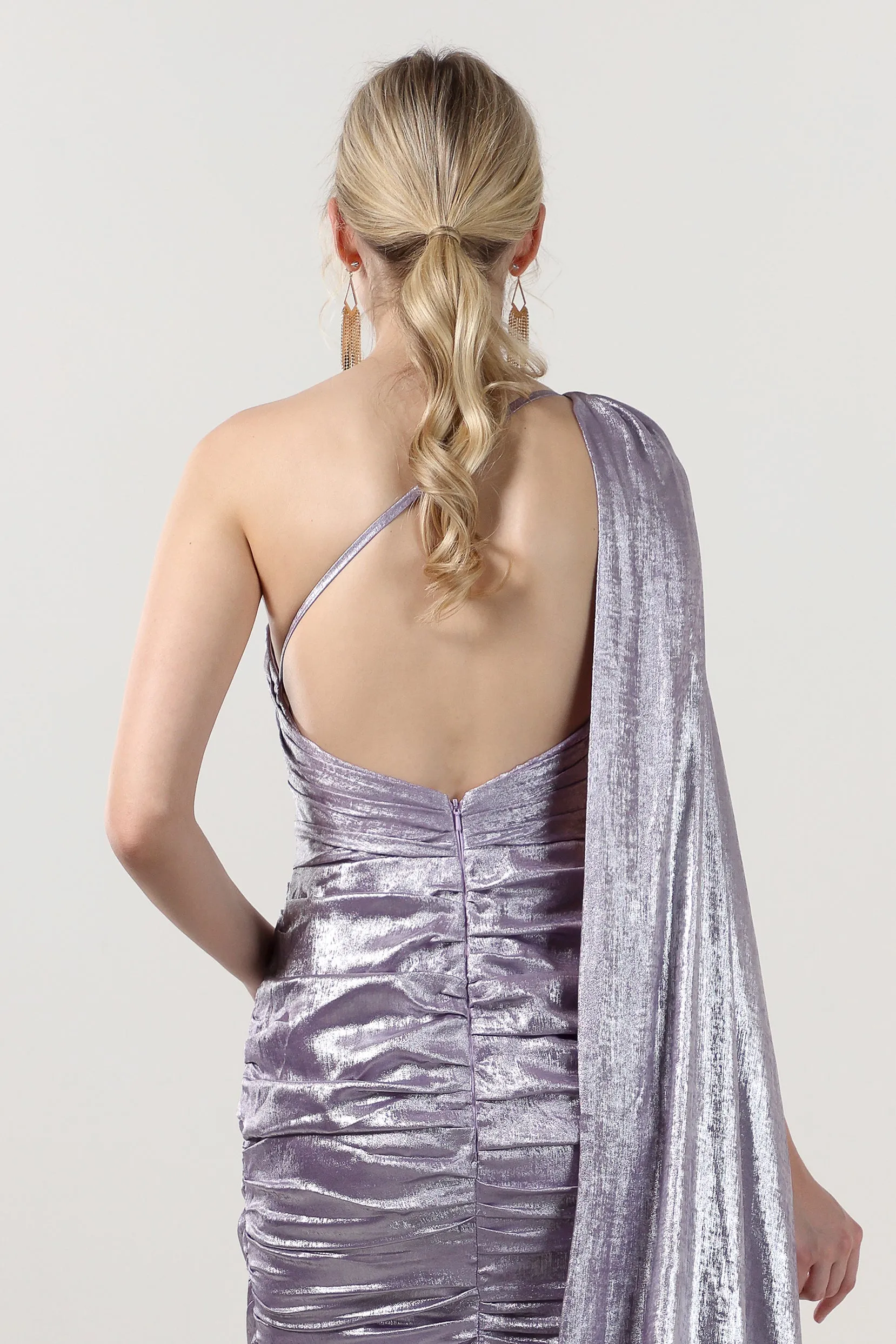 Trumpet-Mermaid Maxi Metallic Formal Dress CS0647 sold by Cocomelody product image thumbnail 5