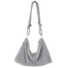 Metal diamond-encrusted dinner bag 776820368706 sold by Cocomelody
