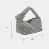Diamond-encrusted vest evening bag 833620199576 sold by Cocomelody