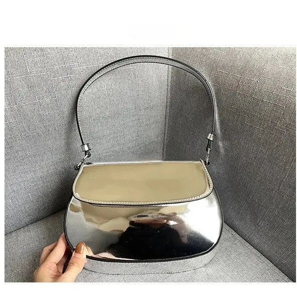Silver underarm shoulder bag 779953461759 sold by Cocomelody product image thumbnail 3