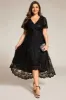 A-Line Midi Lace Dress CG0268 sold by Cocomelody