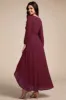 A-Line Midi Chiffon Dress CS0686 sold by Cocomelody