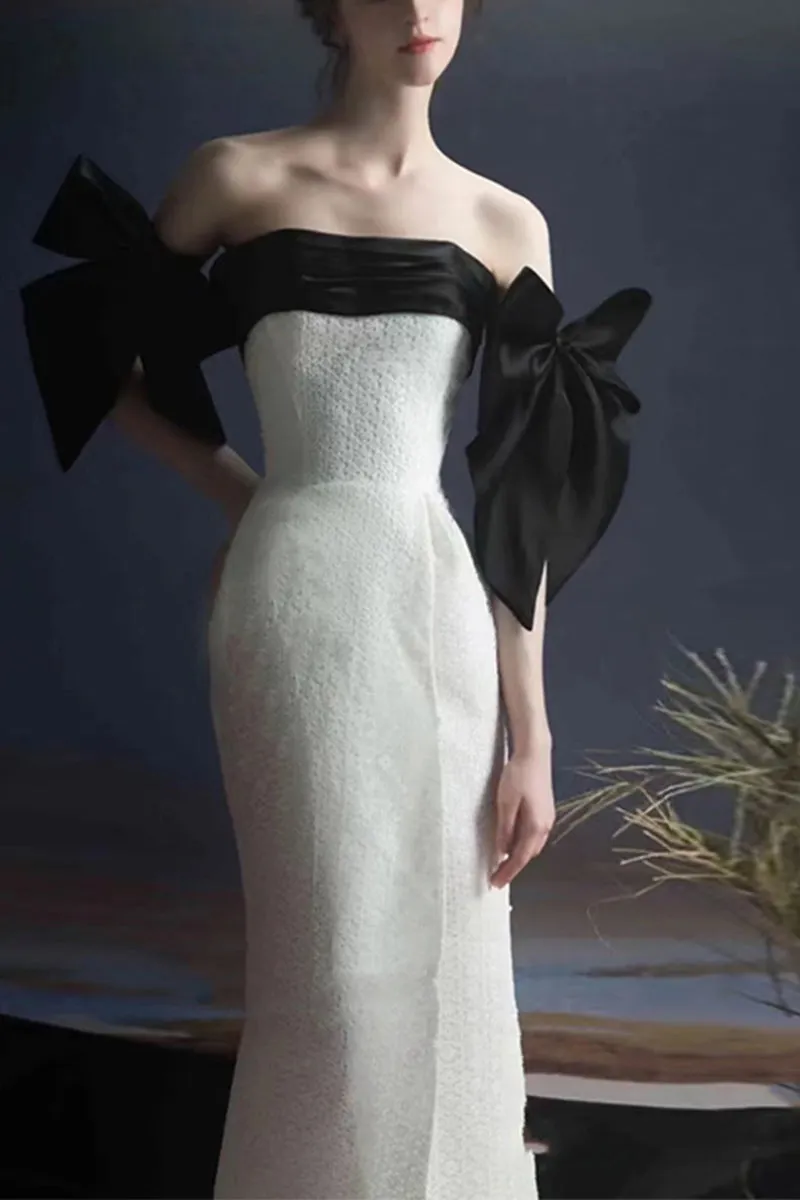 Trumpet-Mermaid Floor Length Lace Wedding Dress 687631532657 sold by Cocomelody product image thumbnail 4