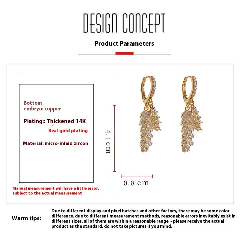 Earrings Bright Nebula Zircon Pearl Earrings 748956093496 sold by Cocomelody product image thumbnail 5
