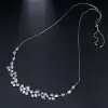 Bright Bridal Flower Necklace Wedding Dress With Accessories 624965966291 sold by Cocomelody