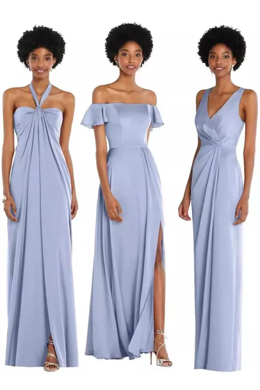 A-Line Maxi Chiffon  Bridesmaid Dress  837742062907 sold by Cocomelody