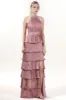 A-line Maxi Metallic Bridesmaid Dress CS0652BM sold by Cocomelody