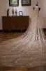 One-tier Cut Edge Tulle Cathedral Veils with Glitter Powder CV0360 sold by Cocomelody