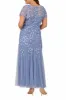 Sheath-Column Midi Mesh Mother Dress CM0217 sold by Cocomelody