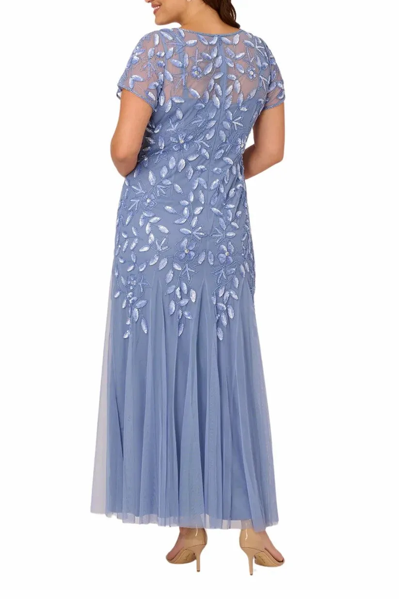 Sheath-Column Midi Mesh Mother Dress CM0217 sold by Cocomelody product image thumbnail 2