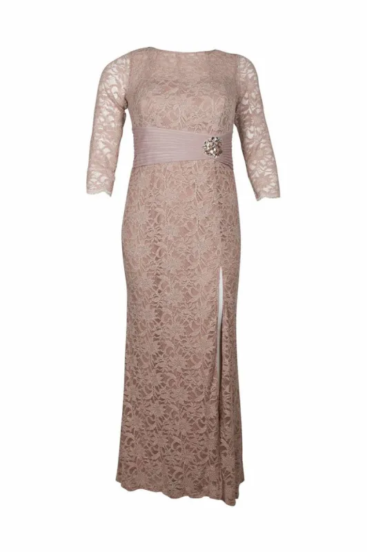 Sheath-Column Maxi Mesh Mother Dress CM0216 sold by Cocomelody
