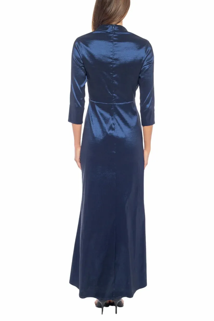 A-Line Maxi Taffeta Mother Dress CM0204 sold by Cocomelody product image thumbnail 2
