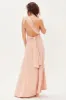 A-Line Maxi Knitted Fabric Bridesmaid Dress 613443982386 sold by Cocomelody