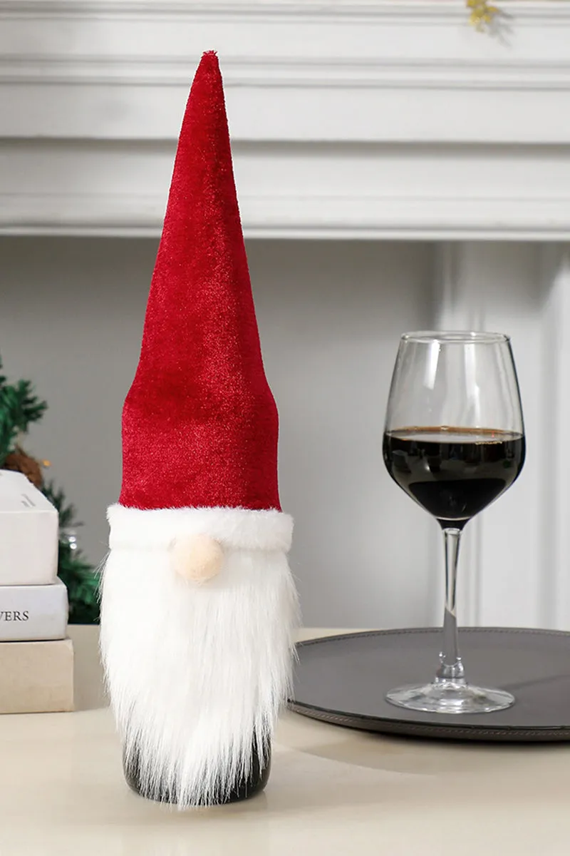 Christmas decorations sequin faceless doll bottle sleeve party 844089687689 sold by Cocomelody product image thumbnail 4