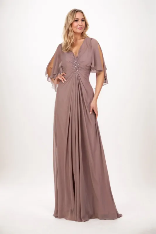 A-Line Maxi Chiffon Mother Dress CM0248 sold by Cocomelody