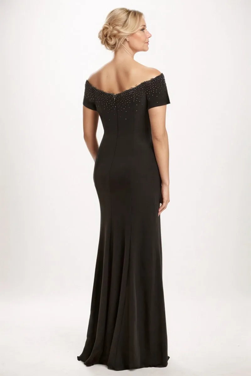 Trumpet-Mermaid Maxi Elastic Cloth Mother Dress CM0240 sold by Cocomelody product image thumbnail 2