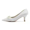 Stiletto Heel 6cm Silk-Like Shoes CK0232 sold by Cocomelody