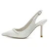 Stiletto Heel 9.5cm Silk-Like Shoes CK0172 sold by Cocomelody