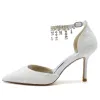 Stiletto Heel 8.5cm Lace Shoes CK0175 sold by Cocomelody
