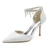 Stiletto Heel 8.5cm Lace Shoes CK0175 sold by Cocomelody