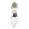 Stiletto Heel 8.5cm Silk-Like Shoes CK0174 sold by Cocomelody