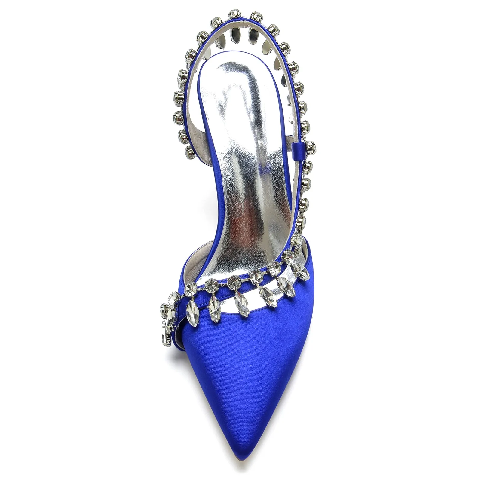 Stiletto Heel 8.5cm Silk-Like Shoes CK0163 sold by Cocomelody product image thumbnail 4