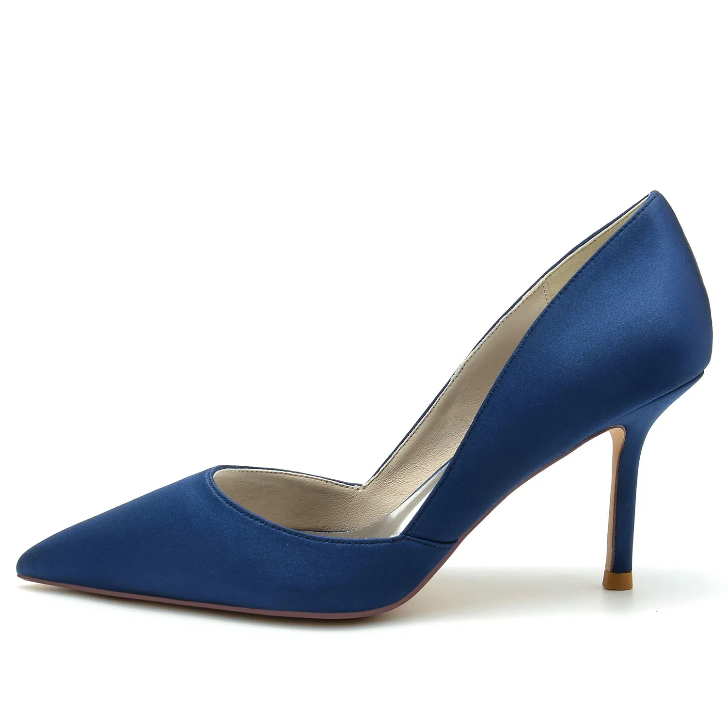 Stiletto Heel 8.5cm Silk-Like Shoes CK0160 sold by Cocomelody product image thumbnail 2