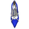Stiletto Heel 8.5cm Silk-Like Shoes CK0154 sold by Cocomelody