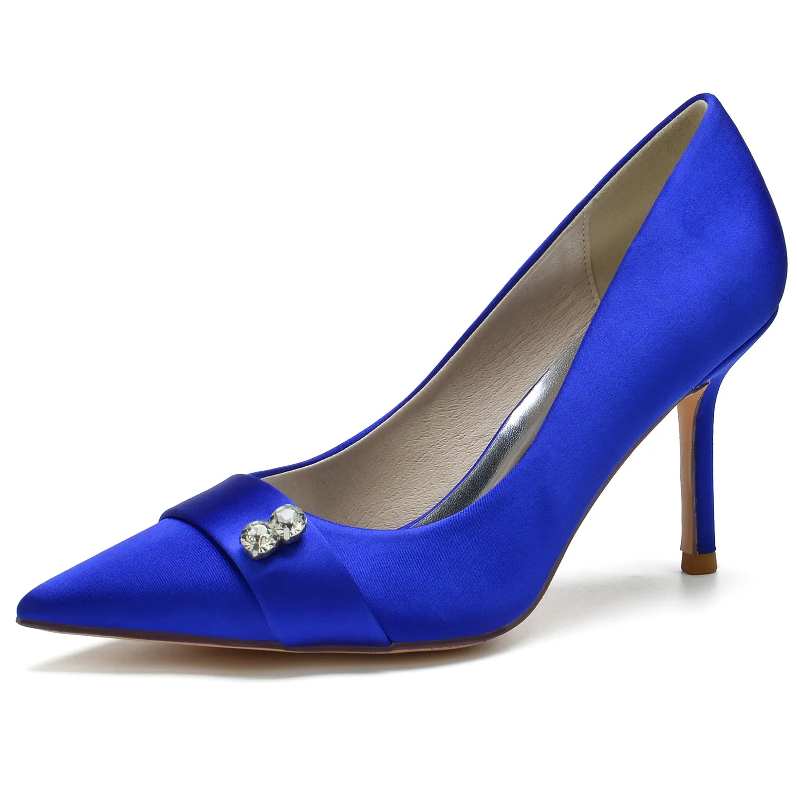 Stiletto Heel 8.5cm Silk-Like Shoes CK0152 sold by Cocomelody product image thumbnail 4