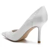 Stiletto Heel 8.5cm Silk-Like Lace Shoes CK0144 sold by Cocomelody