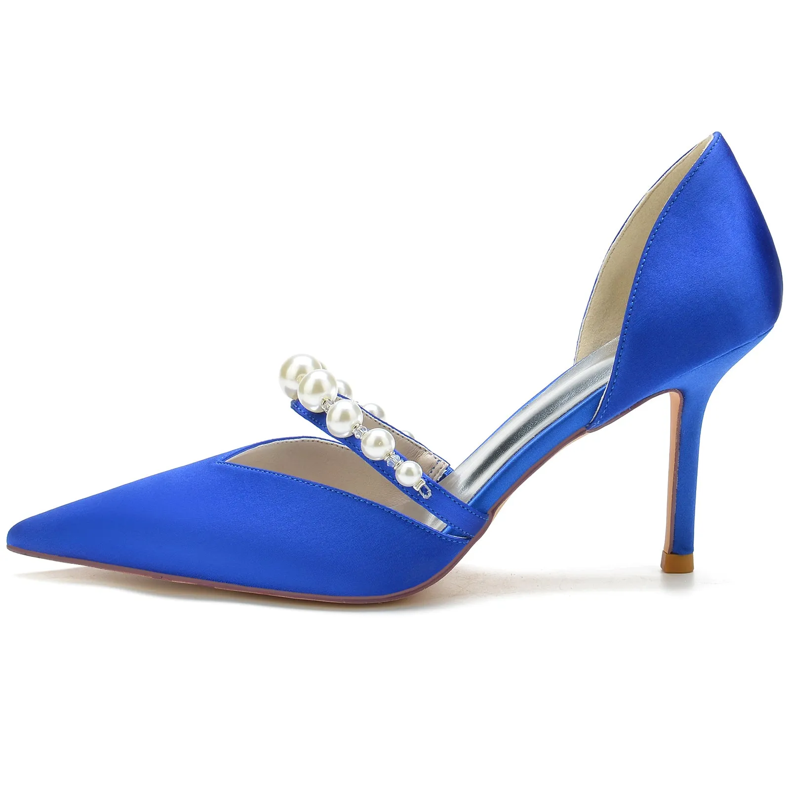 Stiletto Heel 8.5cm Silk-Like Shoes CK0136 sold by Cocomelody product image thumbnail 3