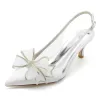 Stiletto Heel 6cm Silk-Like Shoes CK0218 sold by Cocomelody