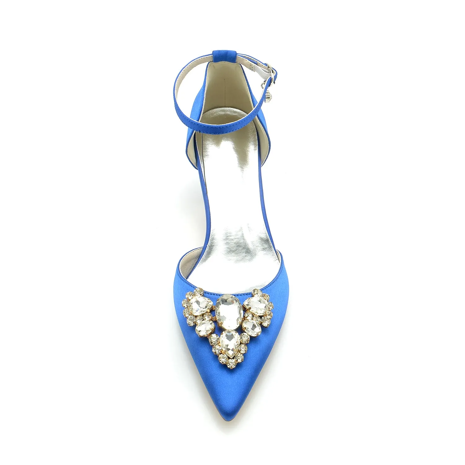 Stiletto Heel 6cm Silk-Like Shoes CK0212 sold by Cocomelody product image thumbnail 2