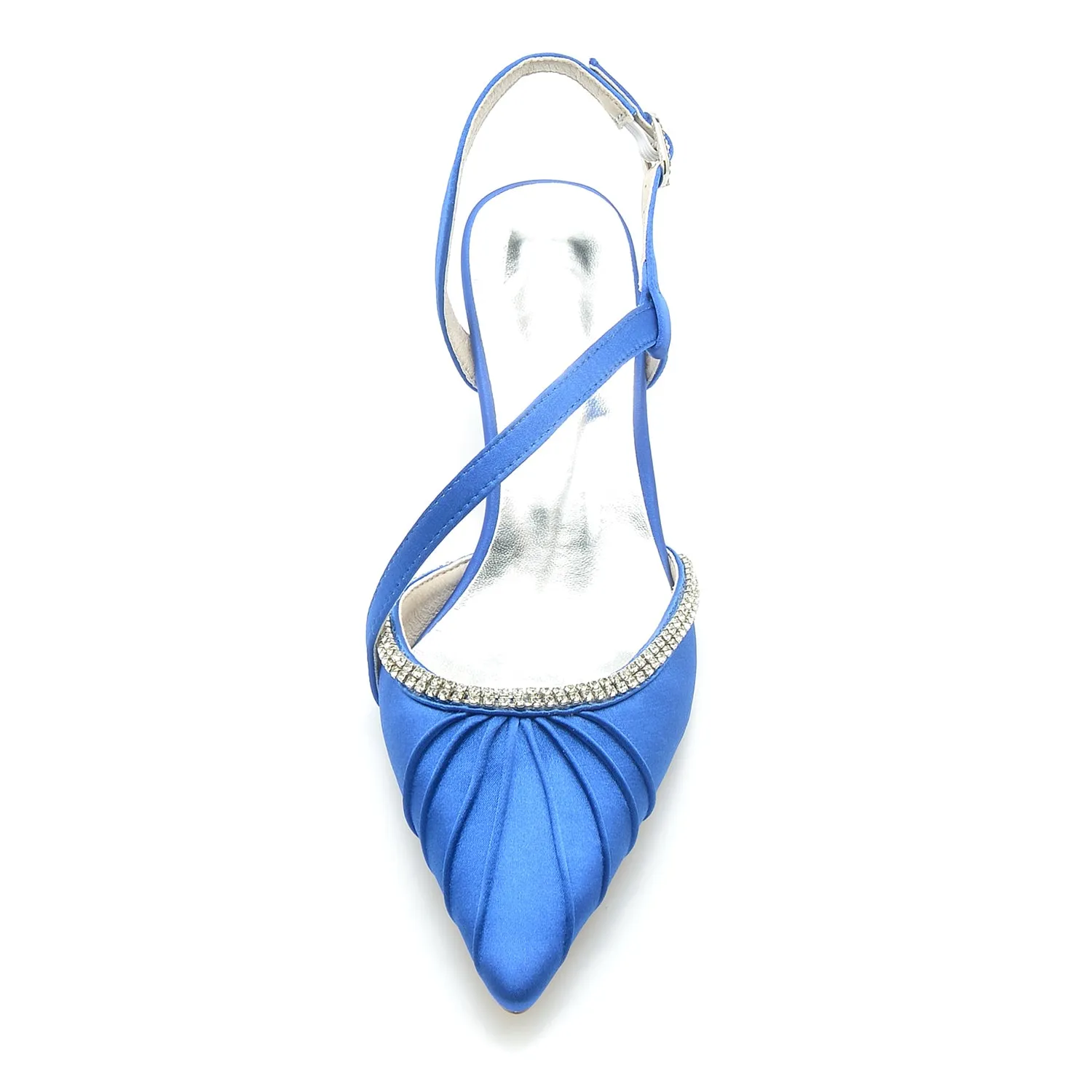 Stiletto Heel 6cm Silk-Like Shoes CK0205 sold by Cocomelody product image thumbnail 2