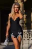 Bow slit bandage cocktail dress 737718974657 sold by Cocomelody