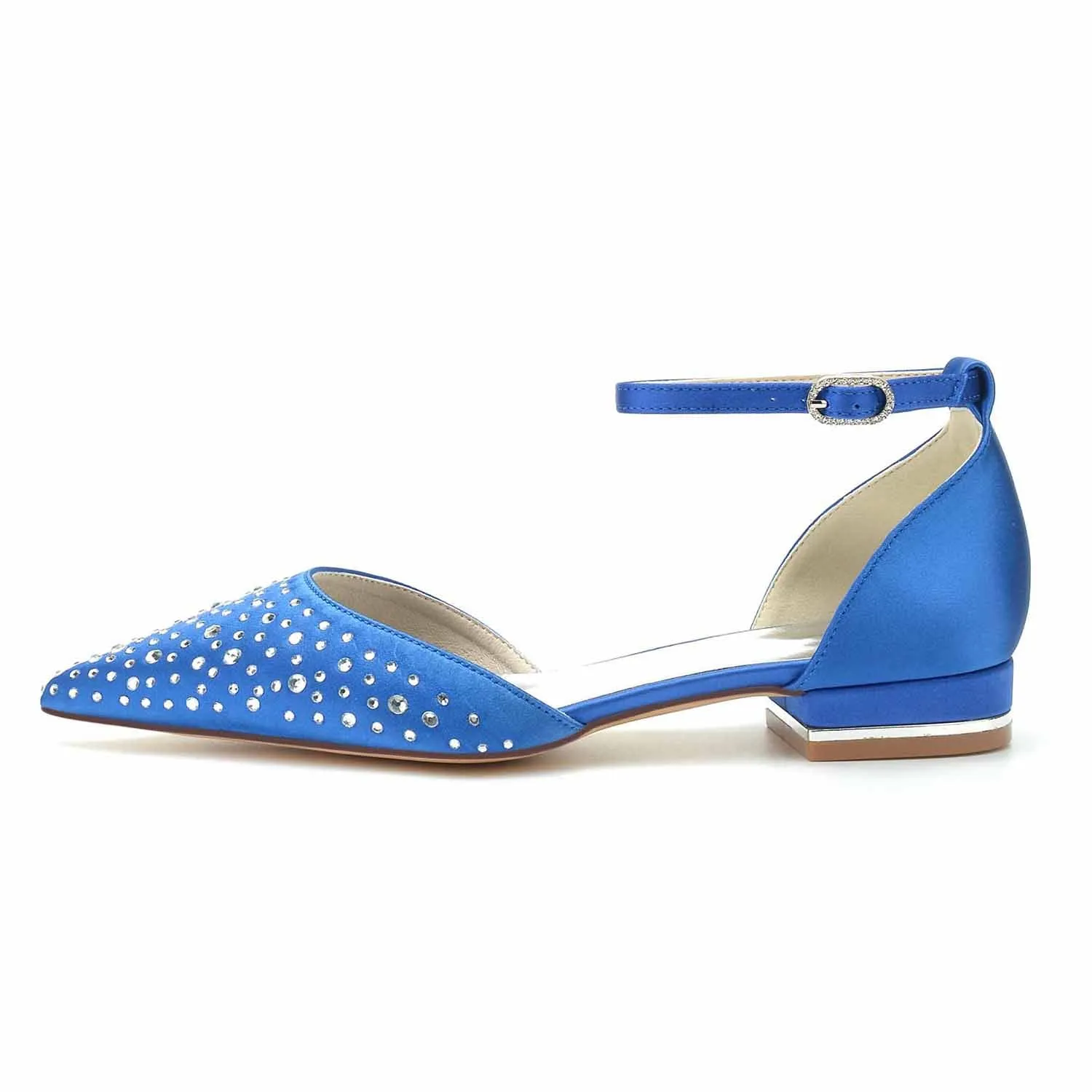 Flat Heel 2.5cm Silk-Like Shoes CK0259 sold by Cocomelody product image thumbnail 4