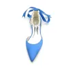 Flat Heel 2.5cm Silk-Like Shoes CK0258 sold by Cocomelody