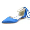 Flat Heel 2.5cm Silk-Like Shoes CK0258 sold by Cocomelody