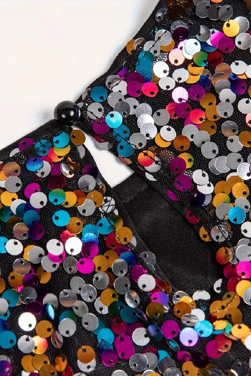 Sequin dress elegance slimming party dress 854073811744 sold by Cocomelody product image thumbnail 4