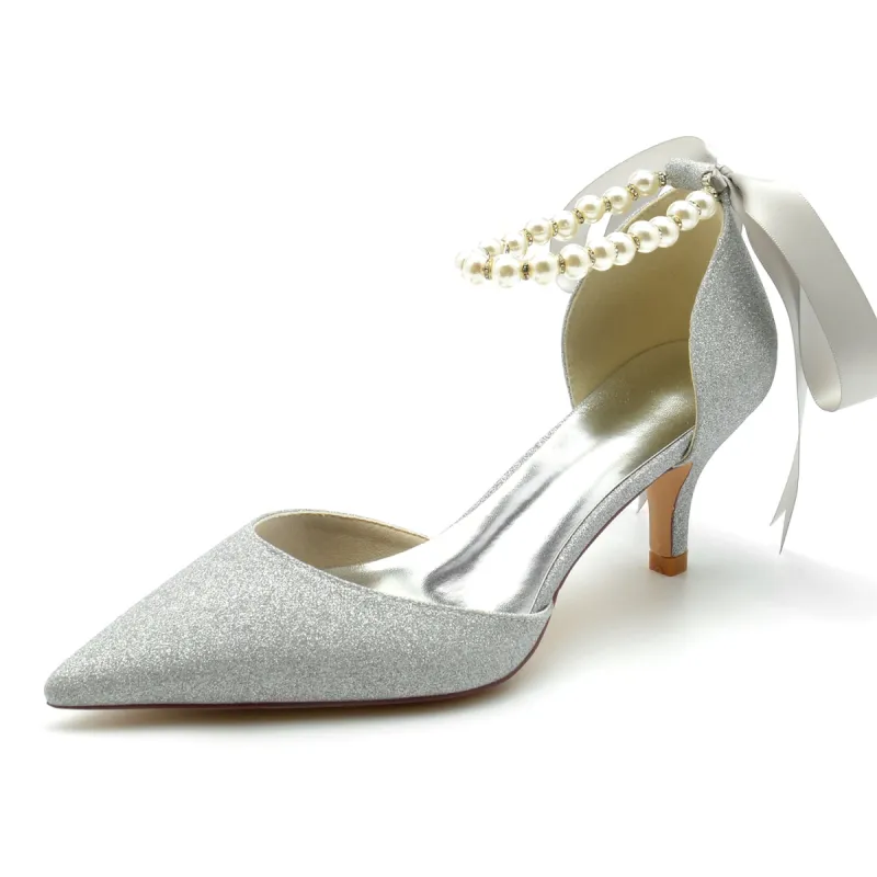 Stiletto Heel 6cm Glitter Shoes CK0231 sold by Cocomelody