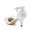 Stiletto Heel 6cm Silk-Like Shoes CK0228 sold by Cocomelody