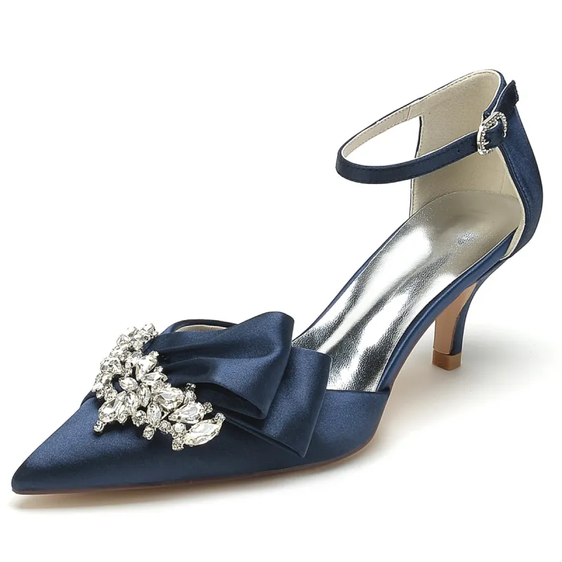 Stiletto Heel 6cm Silk-Like Shoes CK0227 sold by Cocomelody