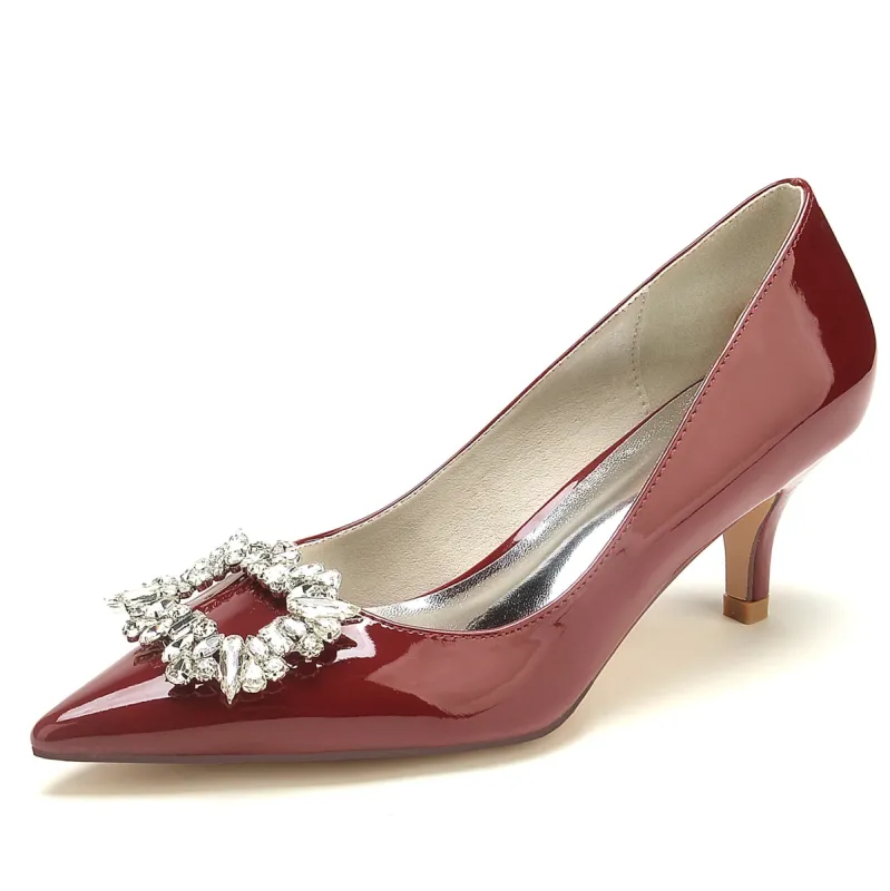Stiletto Heel 6cm Patent Leather Shoes CK0225 sold by Cocomelody