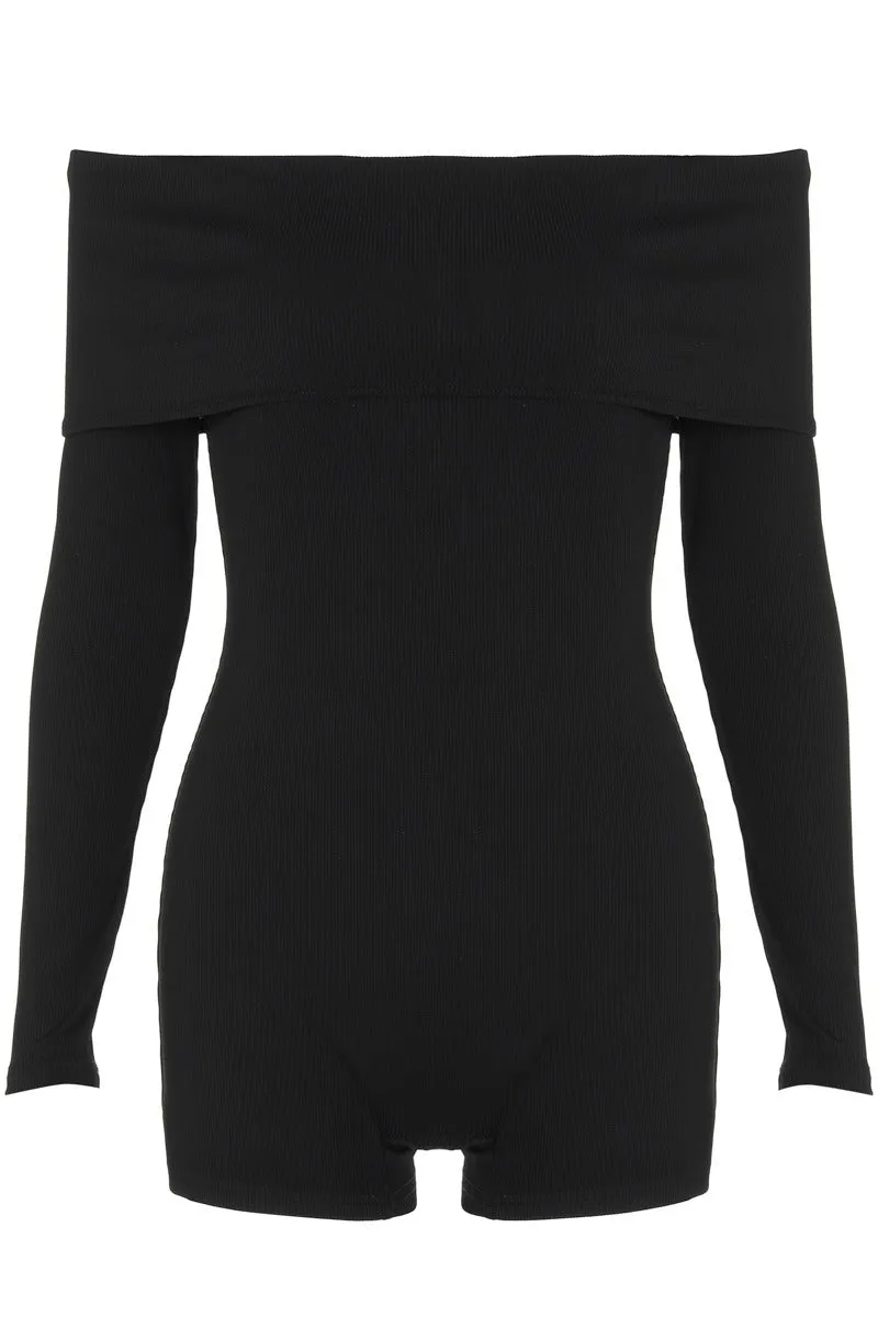 A line neck off-the-shoulder long sleeve cocktail dress 818272026680 sold by Cocomelody product image thumbnail 5