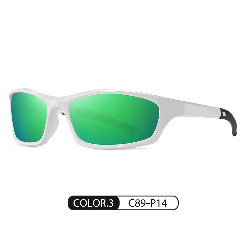 Sports folding bright color windproof portable polarized cycling sunglasses 741581086431 sold by Cocomelody product image thumbnail 2