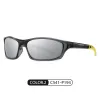 Sports folding bright color windproof portable polarized cycling sunglasses 741581086431 sold by Cocomelody